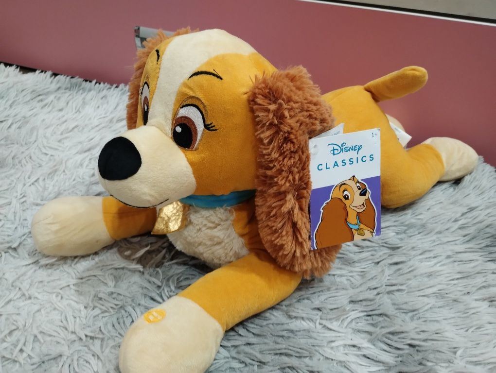Музыкальная игрушка собака Леди Disney «Леди и Бродяга» Оригинал 50 см
