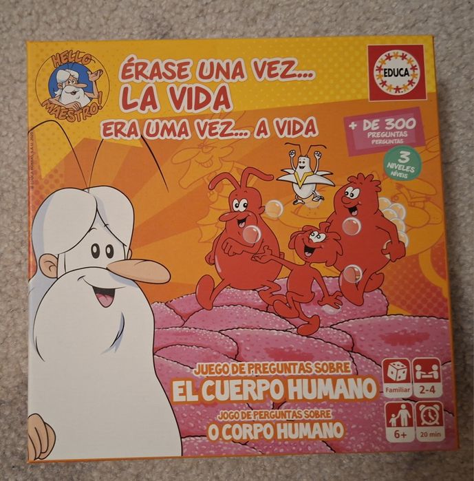 Jogo didatico "Eta uma vez a vida"