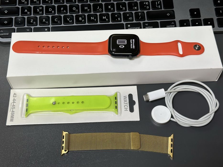 Apple watch 7 series 45mm GPS годинник епл
