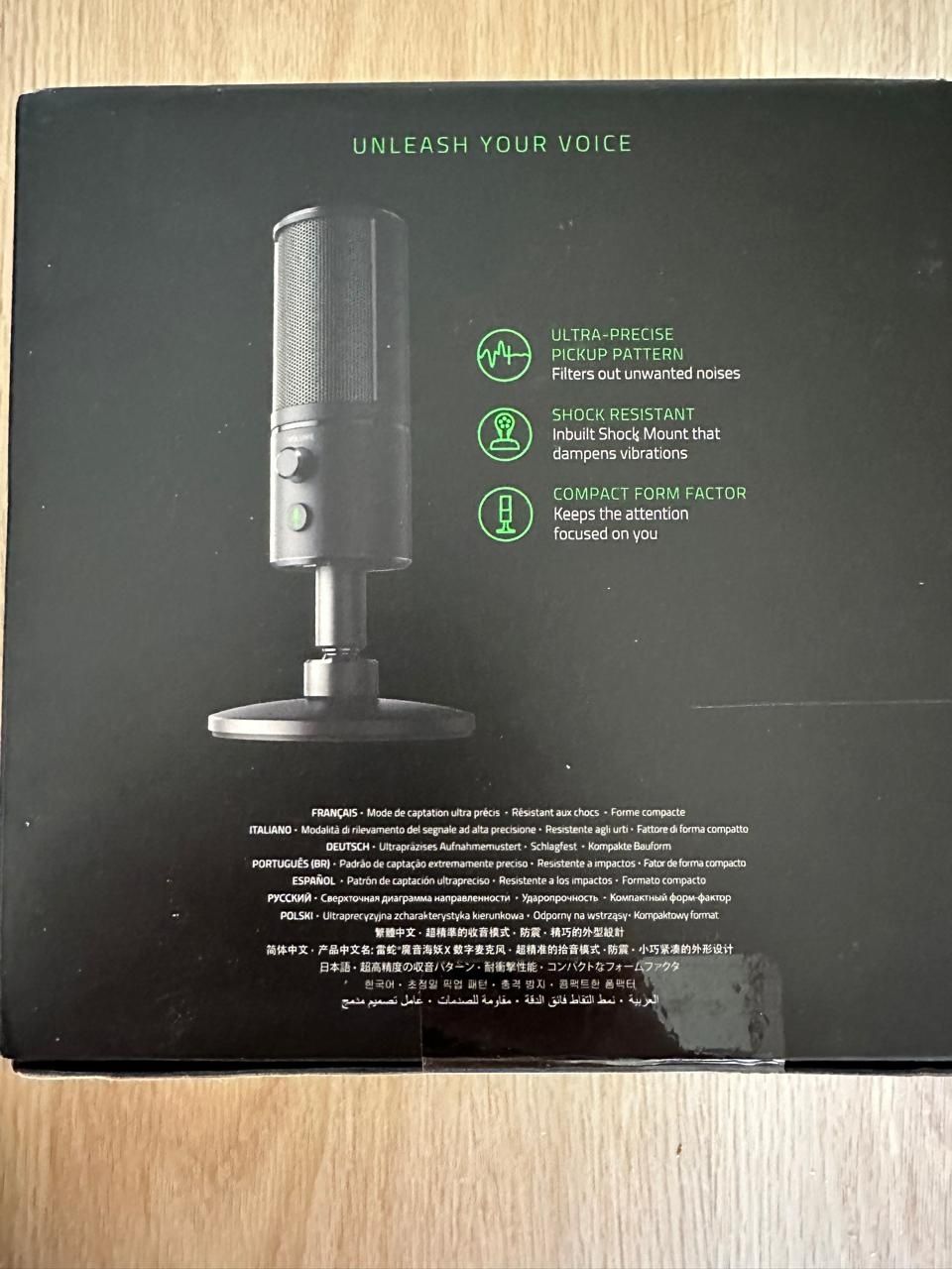 Мікрофон Razer Seiren X rz19-02290100-r3m1