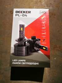 Лампы led светодиодные D2 Decker PL-04 10000Lm 6000k D2S