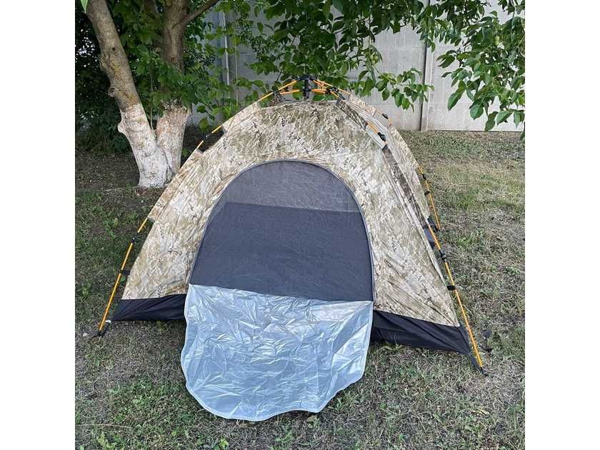 Автоматическая камуфляжная палатка туристическая на 6 персон 2х2х1,3м