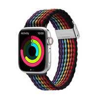 Pasek Dux Ducis Mixture II do Apple Watch (Dark Stripes)