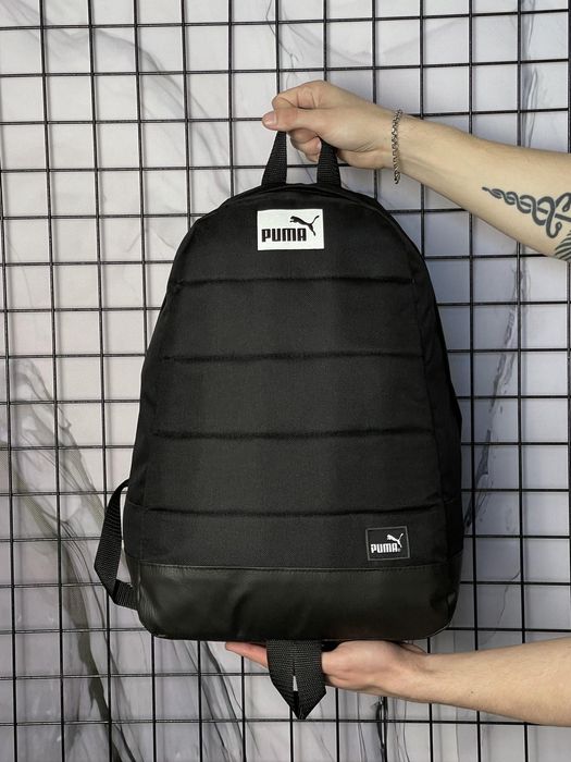 Мужской спортивный рюкзак puma, черный, городской, портфель пума