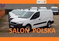 Peugeot PARTNER MAXI LONG, 2 EURO PALETY, MOCNY SILNIK 1.6HDI WZMOCNIONE-DMC 2,2t.  Salon Polska, Serwisowany, Niski przebieg, Jak Nowy!