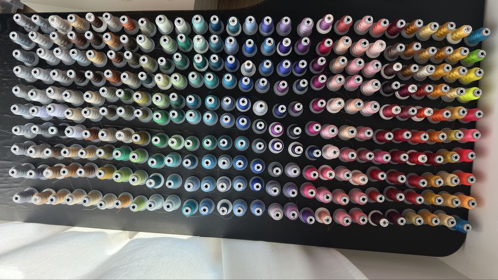 Conjunto de linhas Gunold Poly 40 para bordado à máquina Original