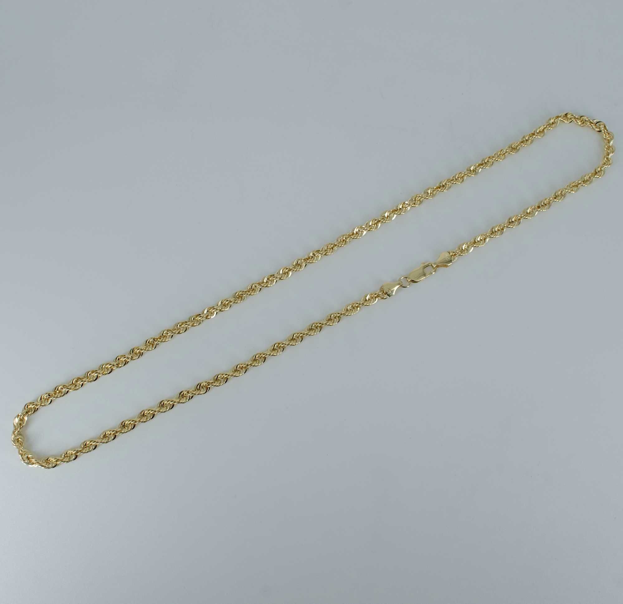 Złoty łańcuszek damski 585 6,67 gram 50cm Kordel Nowy