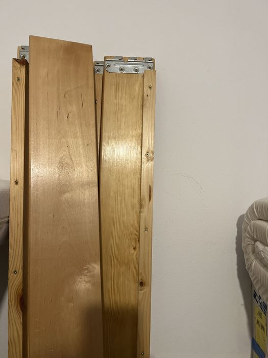 ŁÓŻKO drewniane 90x200