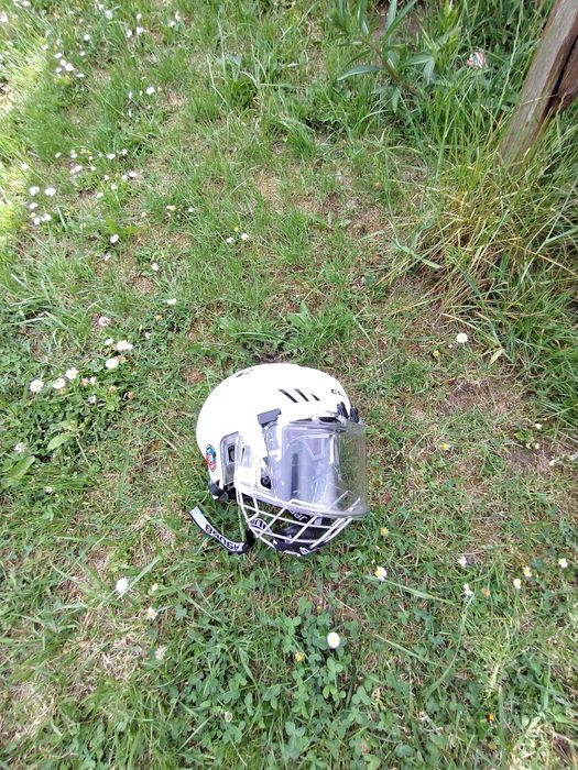 Kask CCM z pleksa
