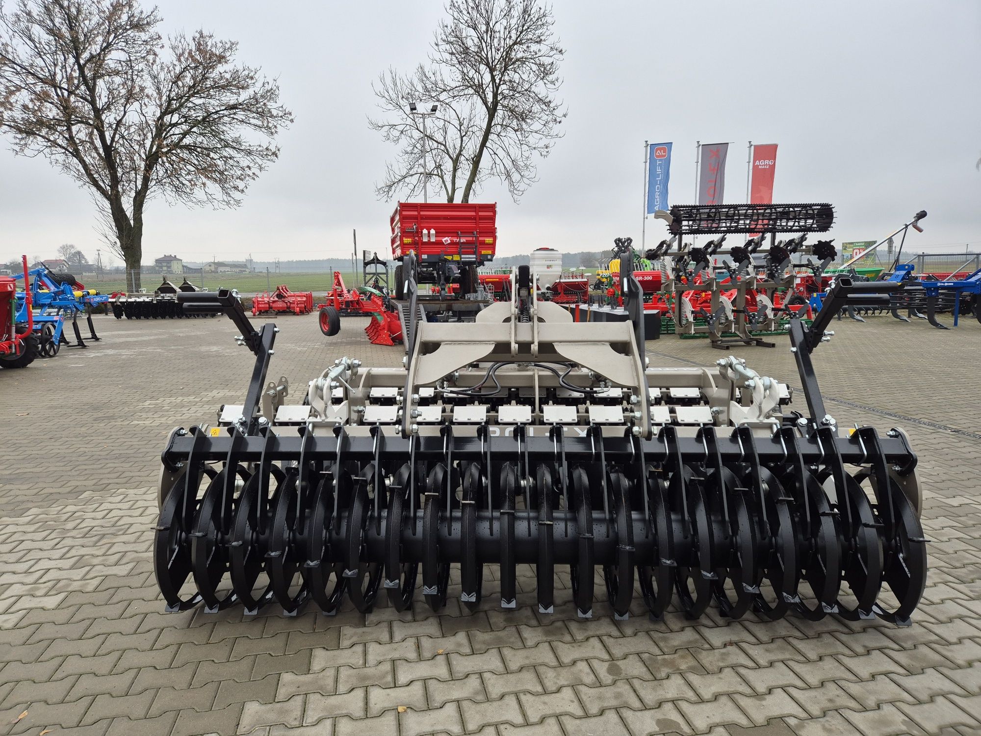 AUTH Agregat uprawowo-talerzowy z hydropakiem Rolex Tolmet GranoSystem
