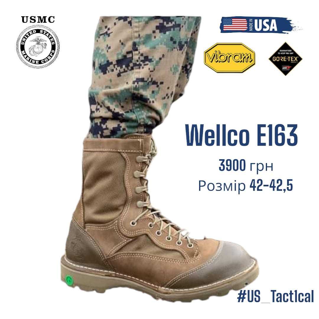 Армійські черевики Wellco E163 USMC Gore-Tex