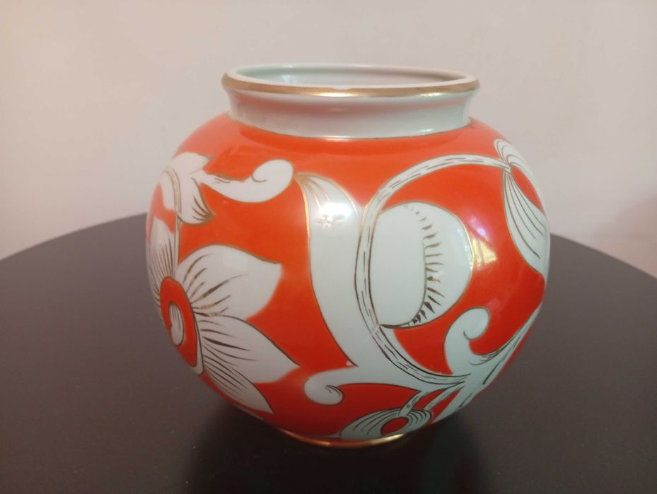 Ваза. БАРАНОВКА. Ручная роспись.