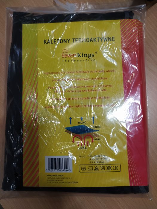 Komplet bielizny termoaktywnej rozm. 3XL