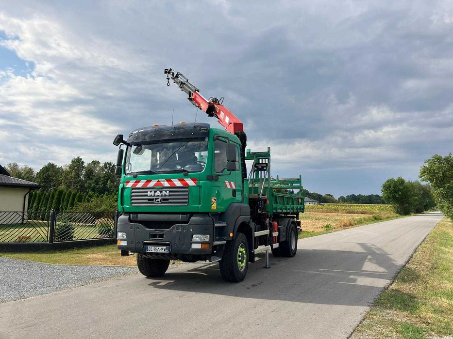 MAN Tga 4x4 Hds HMF 1820 Energetyka z Francji 248 000km!