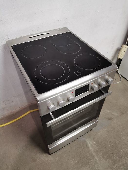 Електроплита Нержавійка! Склокераміка 50см !