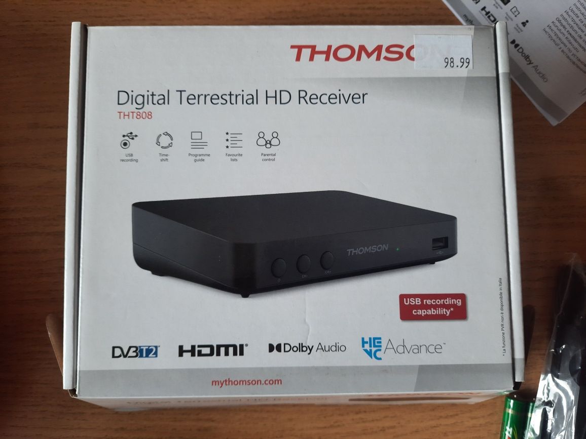 Dekoder Dvbt2 THOMSON tht808