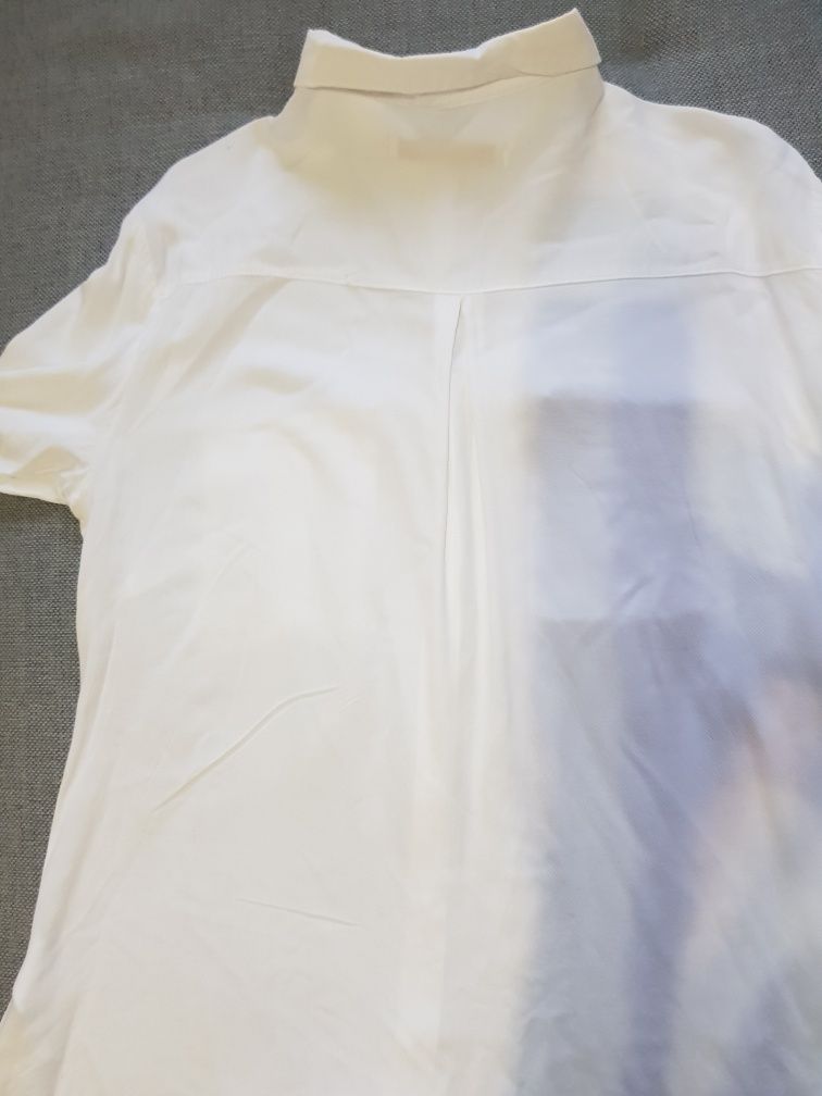 Biała bluzka cienka z Reserved rozmiar 36