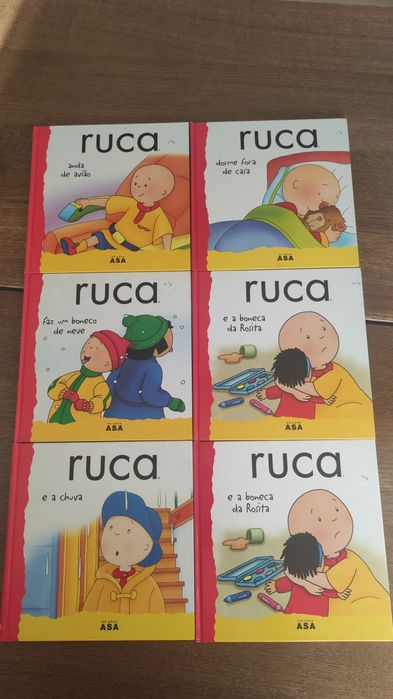Livros coleção Ruca