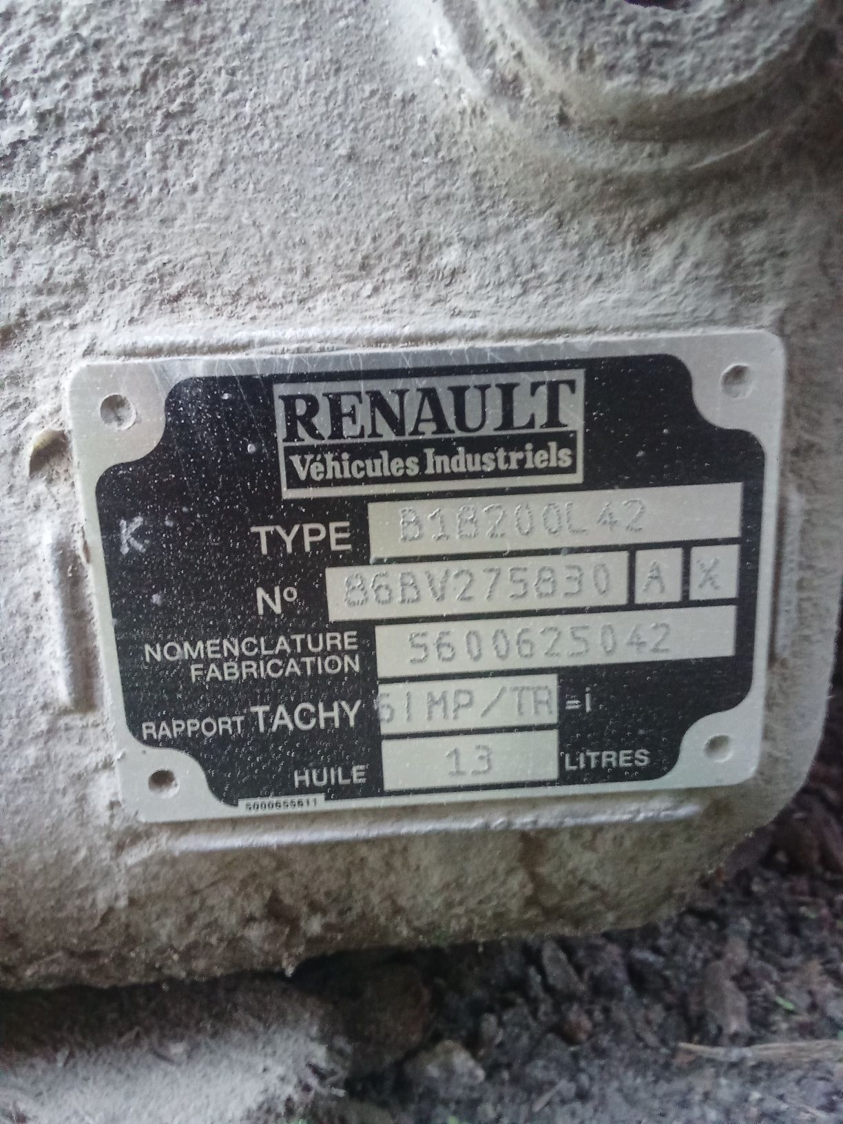 КПП  В 18, Рено Магнум