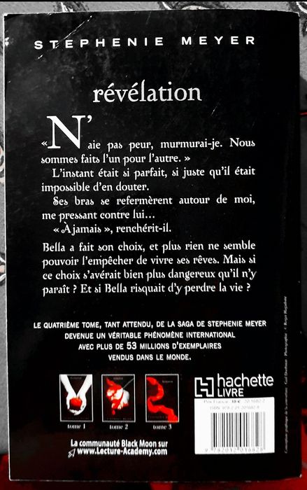 Livro Twilight revelation Stephenie Meyer