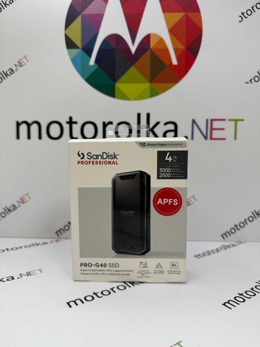 Внешний диск SanDisk PRO-G40 4096 GB Thunderbolt 3 SDPS31H-004T-GBCND