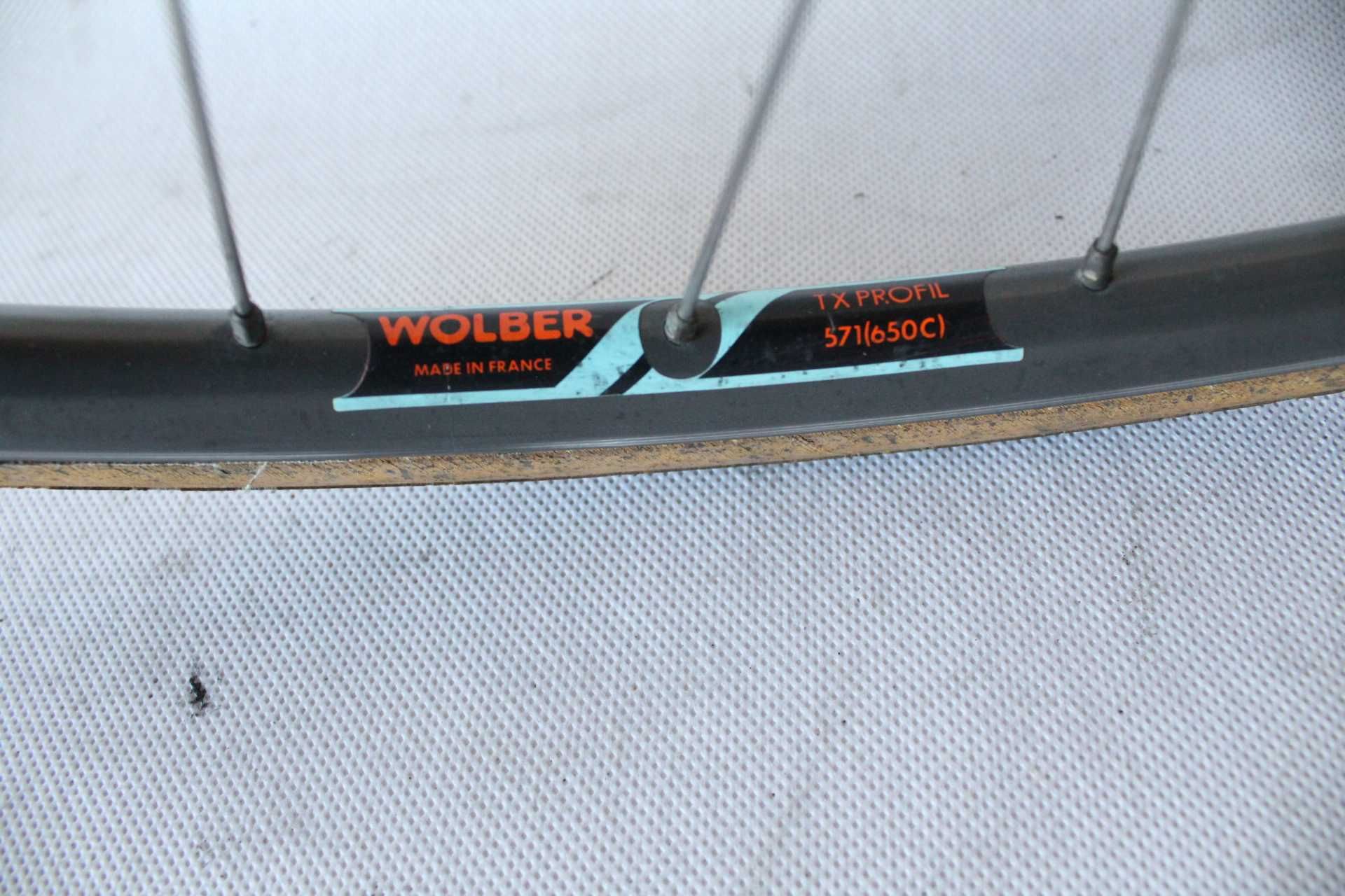 koło tył 26" triathlon 650c wolber shimano 600 tricolor ch1
