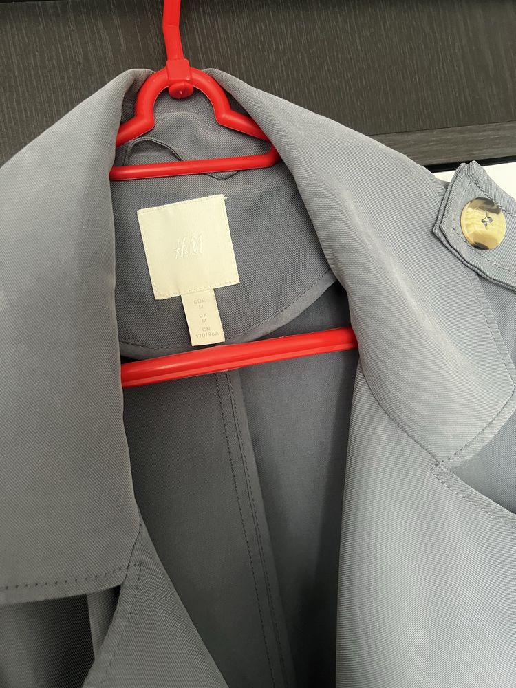 Płaszcz trencz oversize H&M