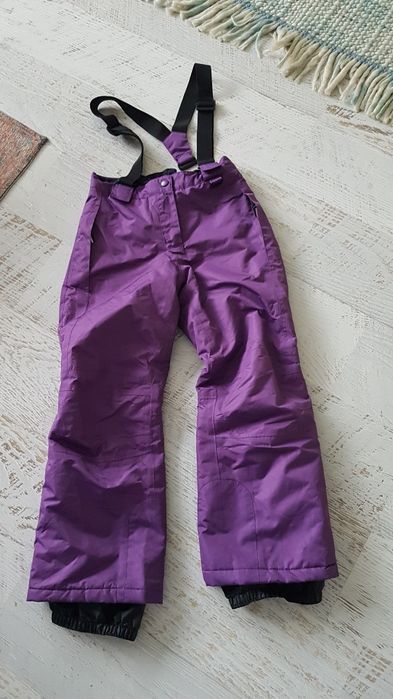 Na sanki narty Crivit roz 122/128 spodnie narciarskie