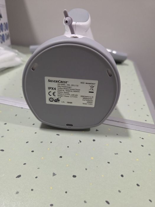 Aspirador manual vidros Silvercrest