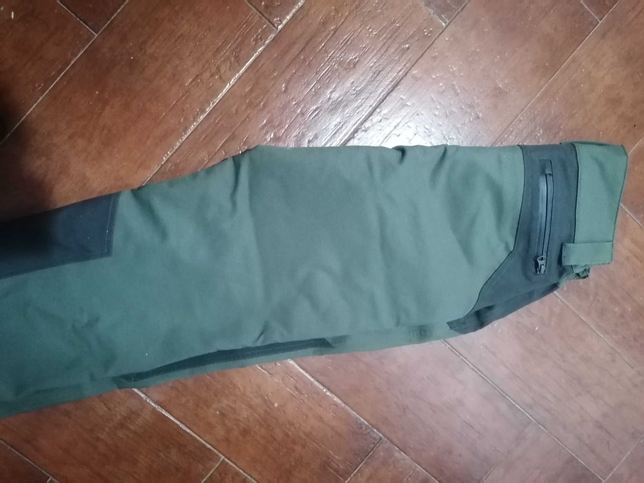 Calças M caça, Pouco uso