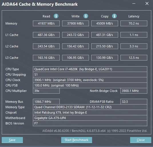 GA-X79-UP4 + i7-4820K + Kingston 32GB DDR3 2133MHz + Scythe Grand KAMA
