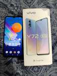 Troco Vivo Y72 5g com caixa e smartwatch