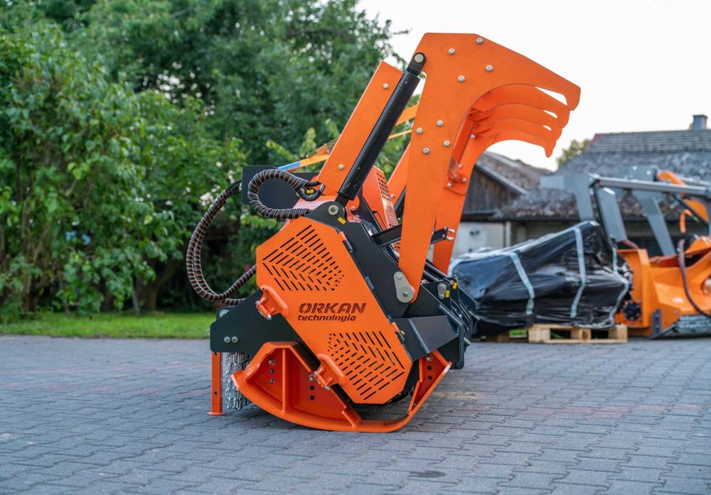 Mulczer leśny ORKAN R4 RAPTOR wgłębny, frez stały ząb ML 200