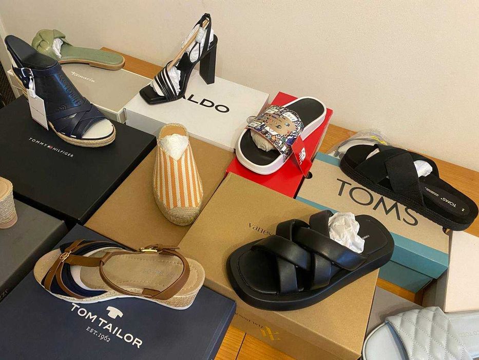 Wyprzedaż. Hurtowa sprzedaż nowego i markowego letniego obuwia.