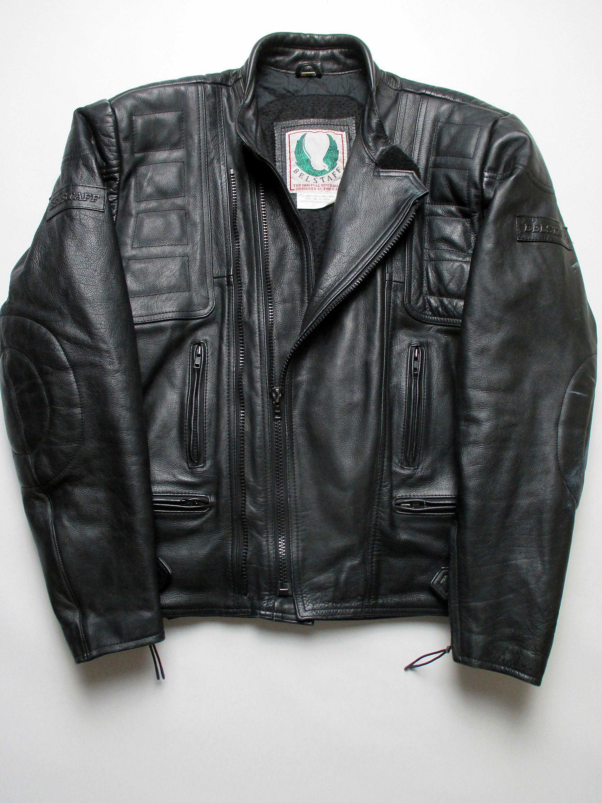 Куртка BELSTAFF 80s (Байкерская мото)Vintage Leather Biker Jacket