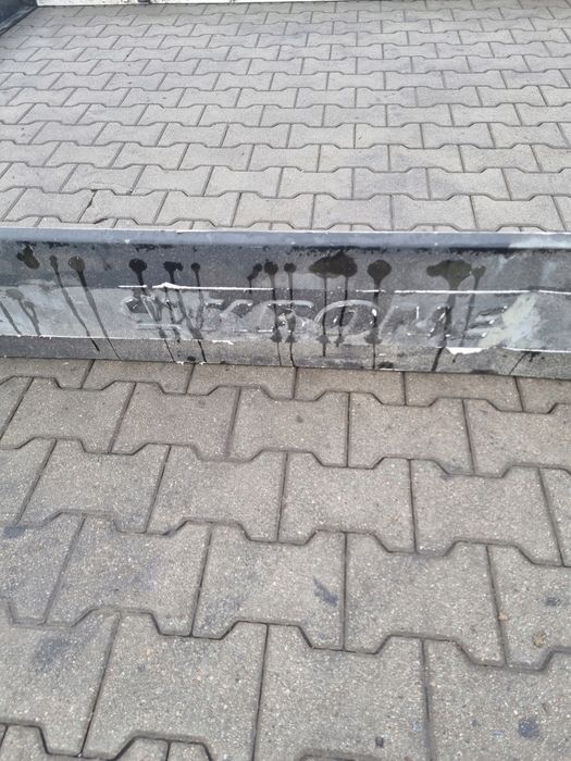 Osłona Boczna Rowerowa międzyosiowa Naczepy Krone oryginał Komplet