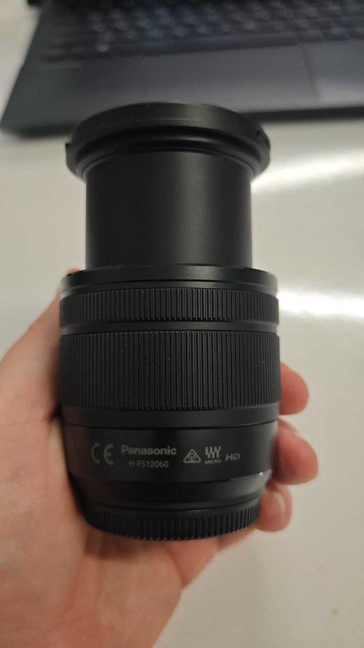 Panasonic H-FS12060E 12-60mm f/3,5-5,6 Lumix G Vario POWER топ стекло