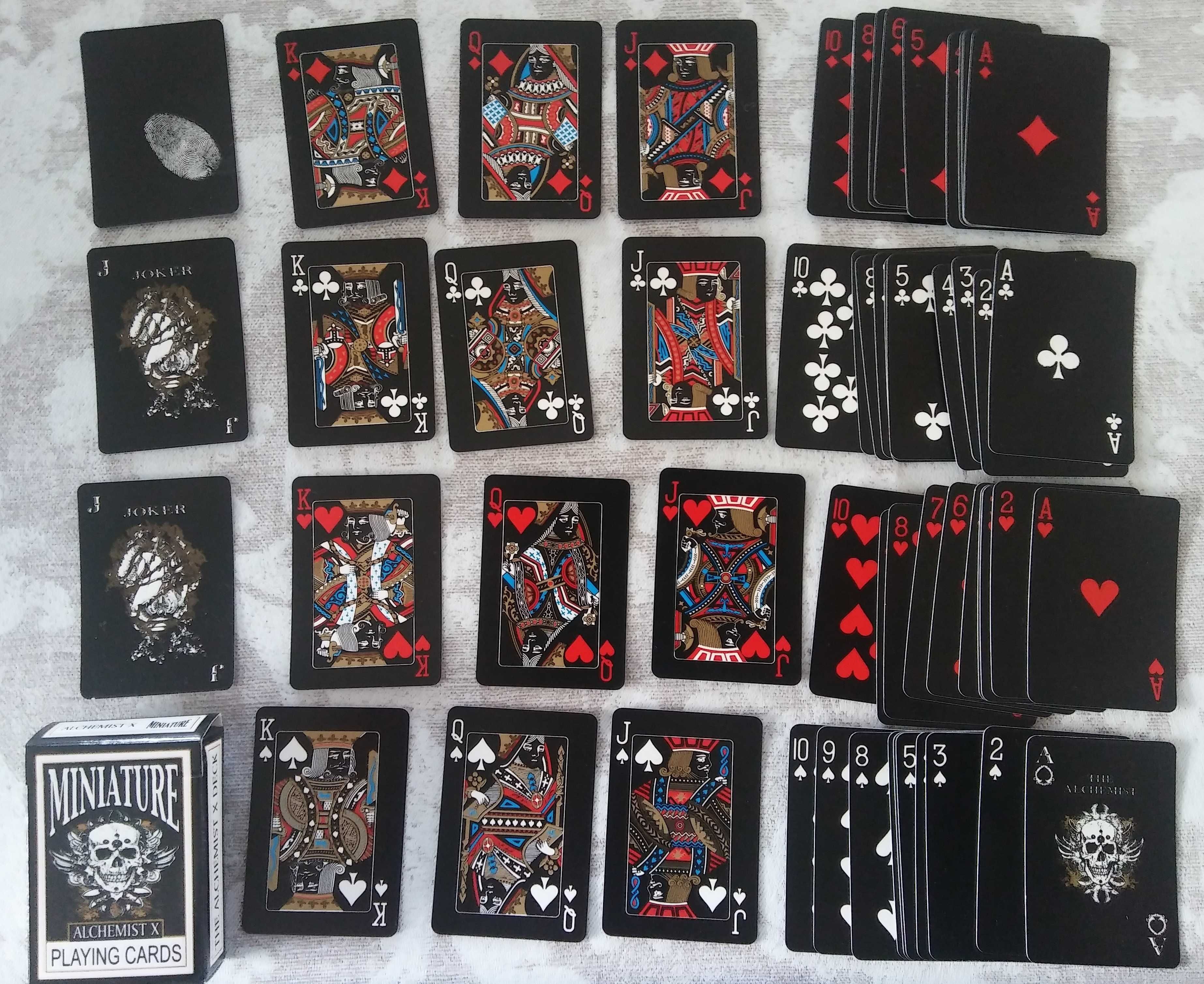 ALCHEMIST X kolekcjonerskie miniaturowe karty do gry