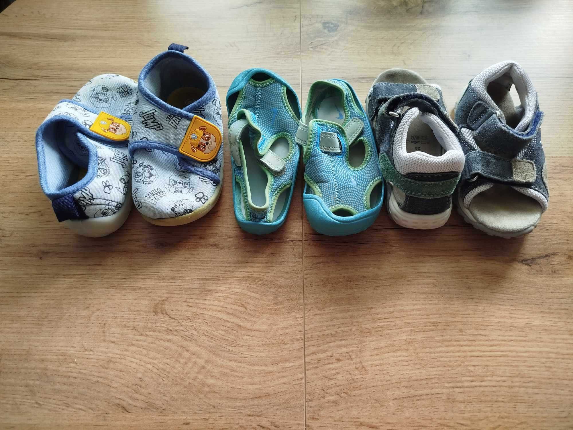 6 x buty chłopięce 25