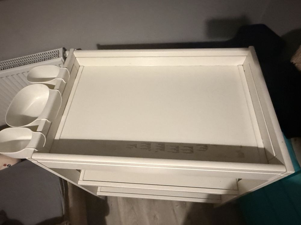 Sprzedam przewijak IKEA + pojemniki