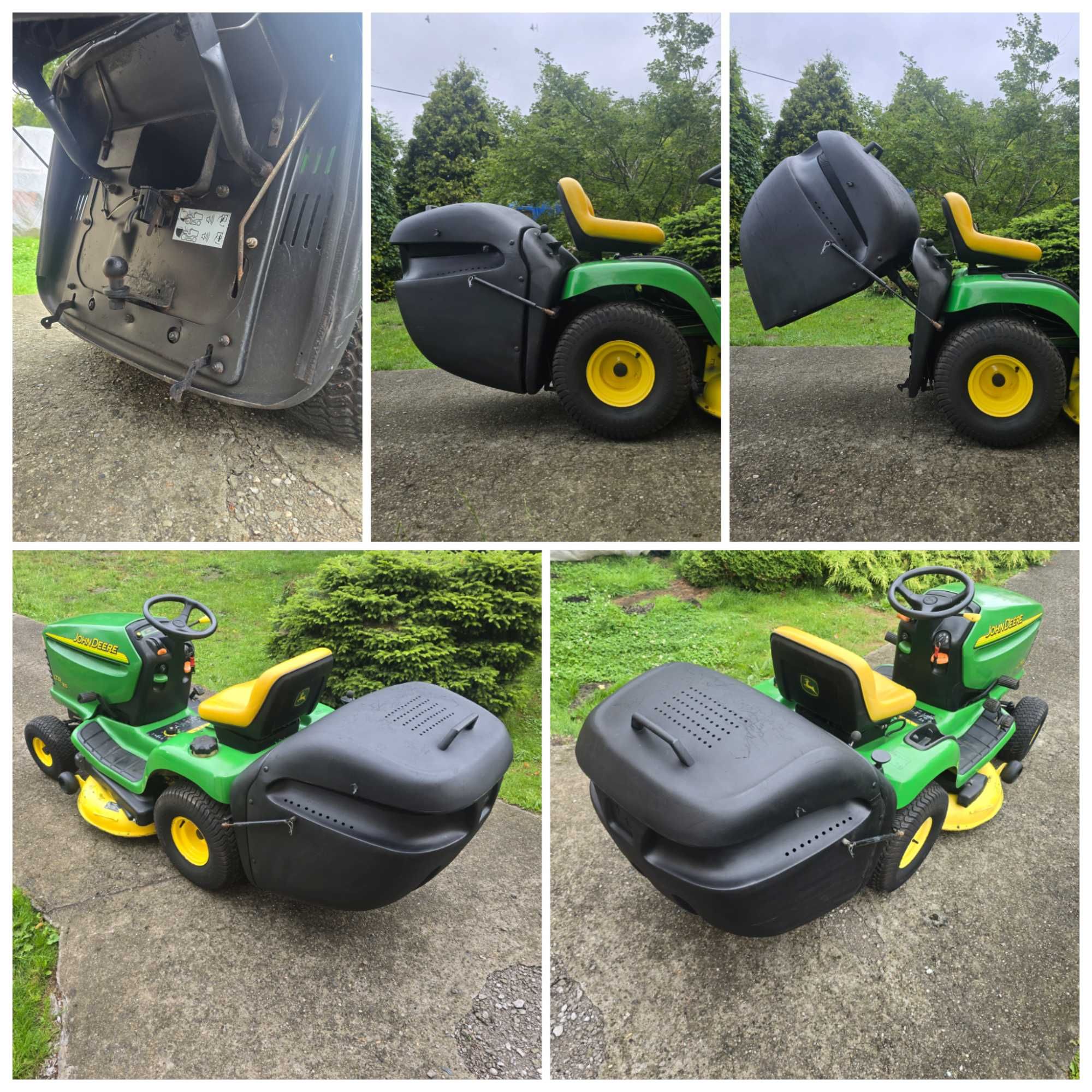 Traktorek kosiarka John Deere LTR 180 17KM v-ka Kawasaki Oryginał Stan