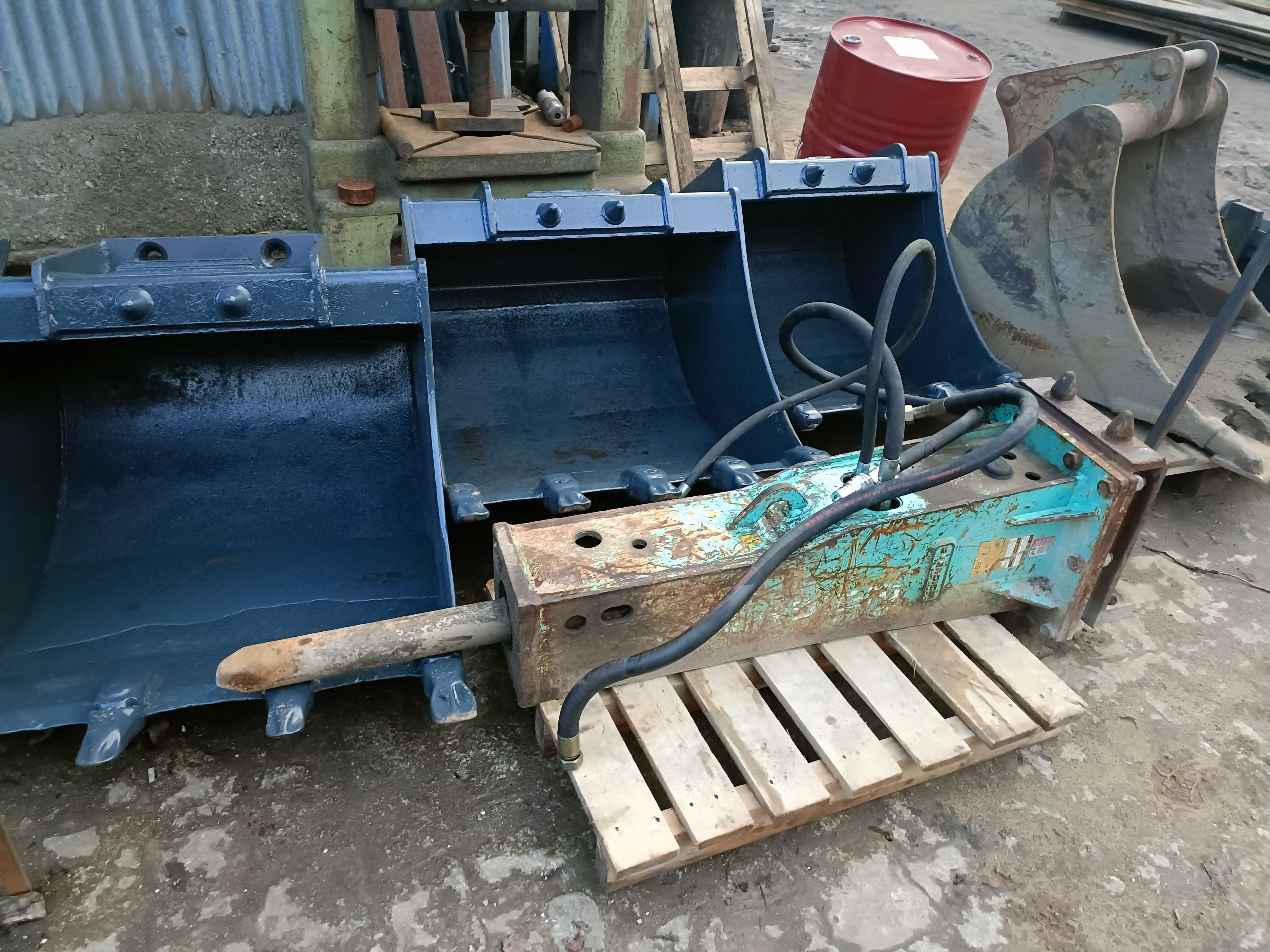 Serwis naprawa młotów wyburzeniowych hydraulicznych