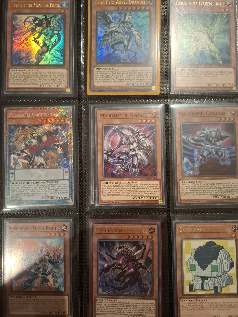 Cartas Yu-Gi-Oh vários sets Parte 1