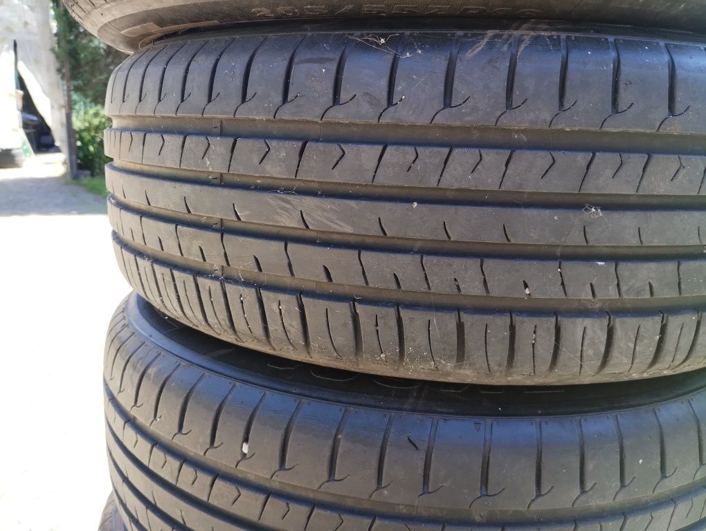 Zestaw kół letnich 4x108 205/55/16 citroen C4,Berlingo,peugeot partner