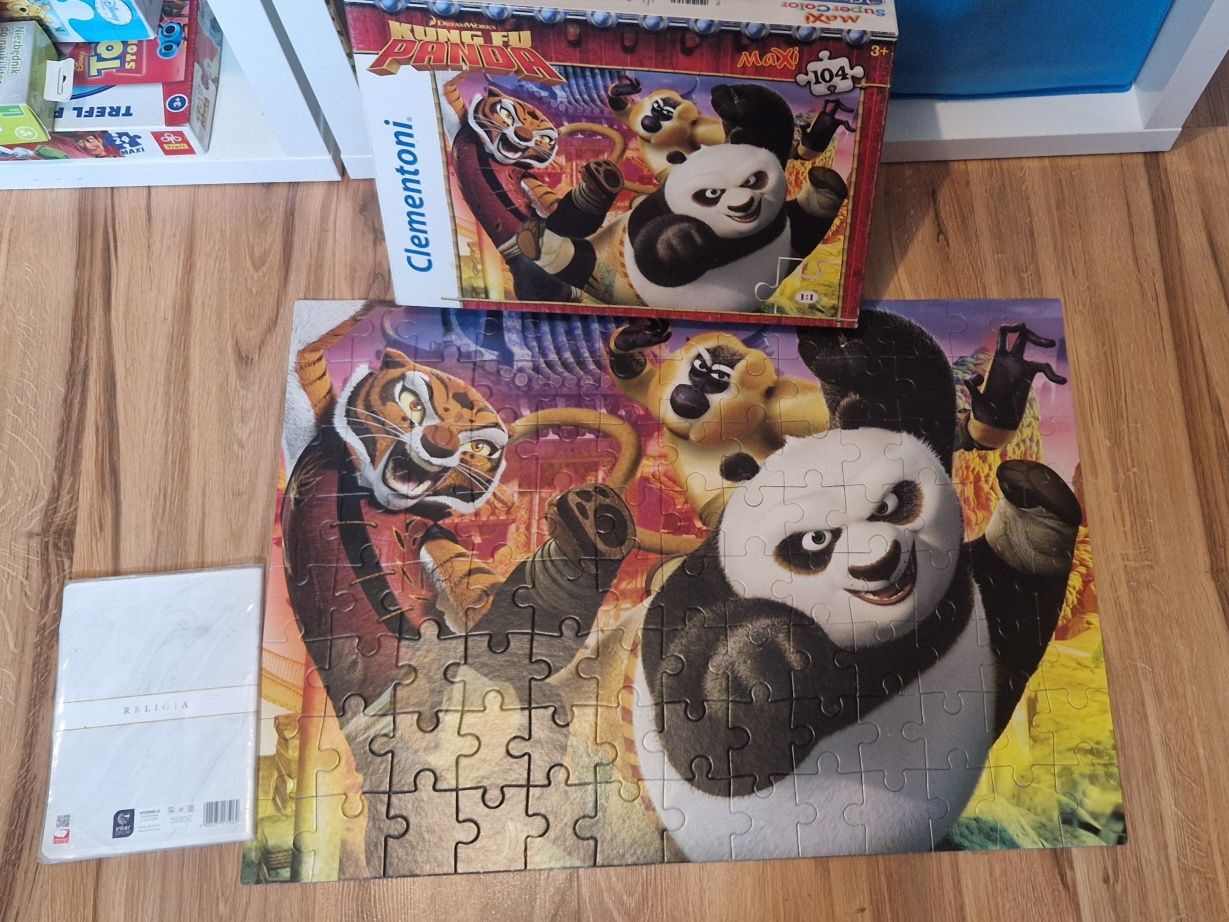 Puzzle duże 104 elementy
