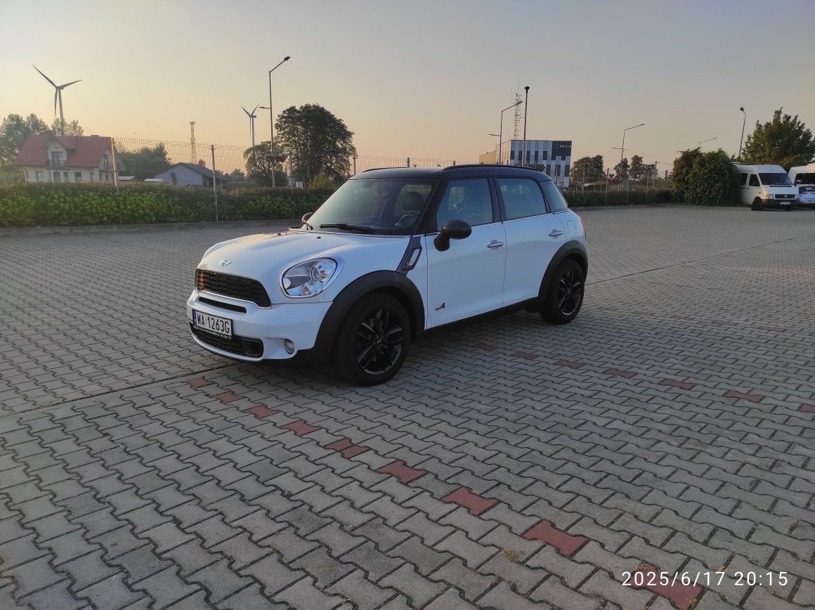 Mini countryman s 1.6 184km napęd All 4x4 automat   bogate wyposażenie