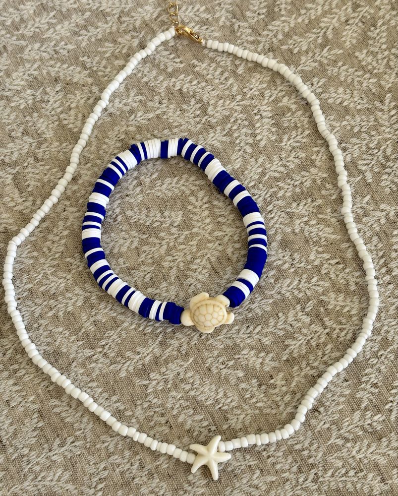 Colar e pulseira