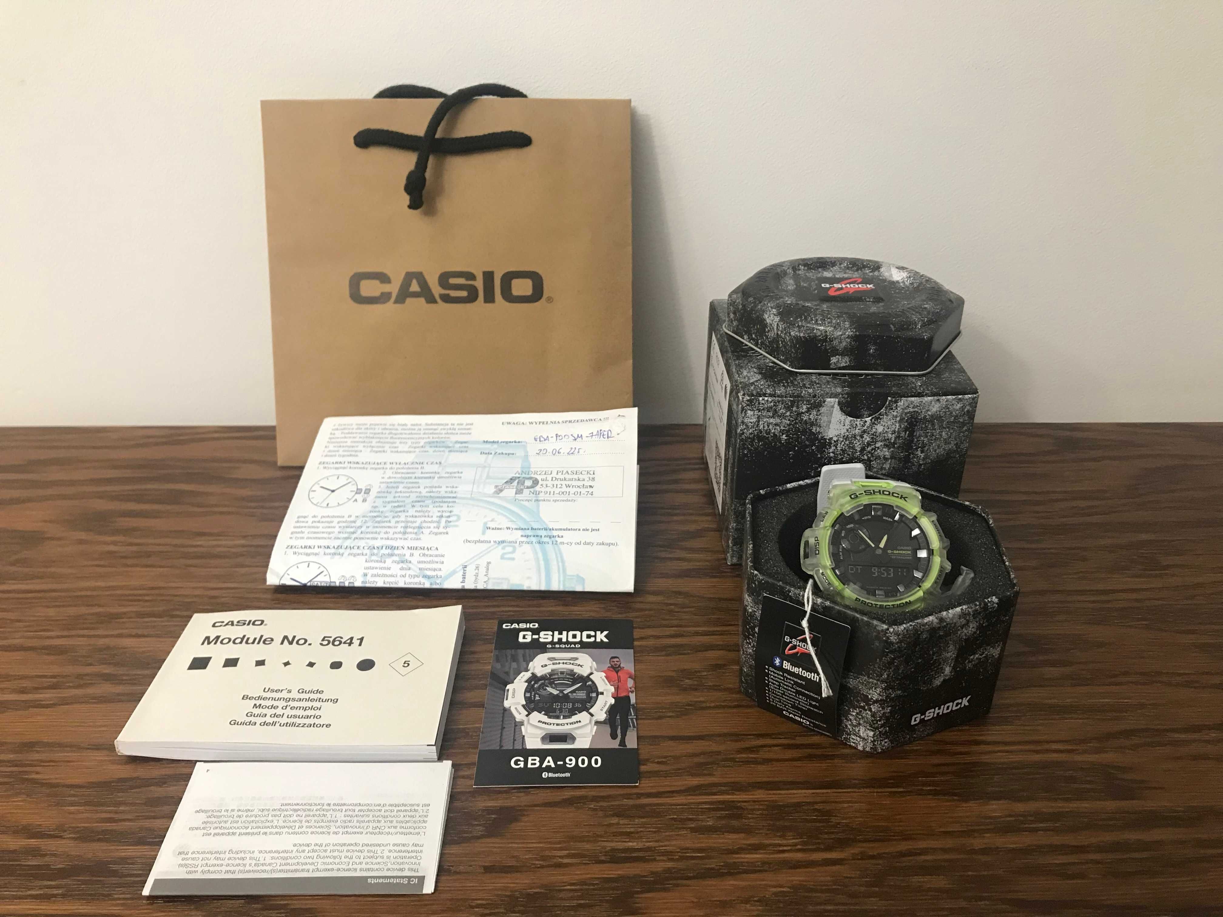 Casio G-Shock GBA-900SM-7A9ER bluetooth zegarek