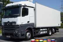 Mercedes-Benz Actros 2545 MP5 6x2 E6 / Chłodnia hakowa Kiesling / Carrier Supra 1250  _236595_