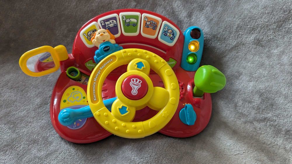 VTECH interaktywna kierownica małego rajdowca